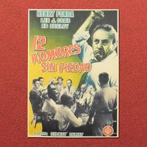 Pôster 12 Angry Men com impressão artística em filme vintage 42x30cm