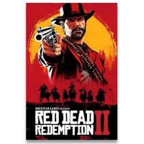 Poster 42Cm X 30Cm A3 Brilhante Red Dead Redemption B1