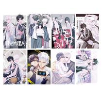 Pôster 6 unidades/links de lote Clicks Anime Art 29x42 cm Papel 180g