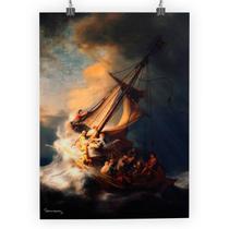 Pôster A Tempestade de Rembrandt - Tamanho A3