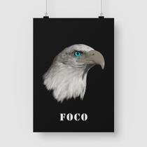 Poster Adesivo Águia Foco