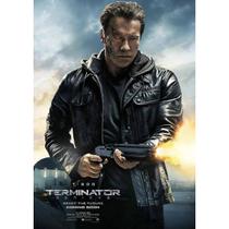 Pôster Anime Art Terminator Arnold Schwarzenegger 30x42cm