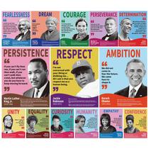 Pôster Arosche Black History Month 14 peças 28x35 cm com adesivo