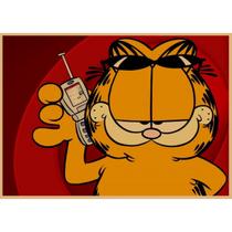 Pôster: arte de parede, pintura decorativa, Garfields Retro Anime