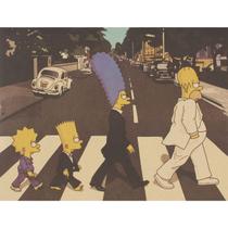 Pôster: arte de parede, pintura decorativa, The Simpsons Retro Anime