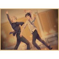 Pôster: arte de parede, pintura decorativa, Yuri on Ice, anime retrô Pôster: arte de parede, pintura decorativa, Yuri on Ice, anime retrô