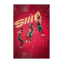 Pôster, arte em tela, estrela do futebol, Cristiano Ronaldo, 30x45cm