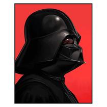 Pôster artístico com estampa de parede Darth Vader, tecido 50x70cm para decoração de quarto Pôster artístico com estampa de parede Darth Vader, tecido 50x70cm para decoração de quarto