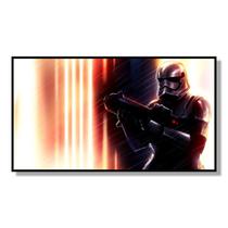 Pôster artístico com estampa de parede Darth Vader, tecido 50x70cm para decoração de quarto