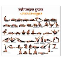 Pôster Ashtanga Yoga Advanced Series 40x60cm em tecido