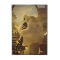 Pôster Baymaxs Anime Art 51,5x36cm Papel 40g Pôster Baymaxs Anime Art 51,5x36cm Papel 40g