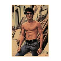 Pôster Bruce Lee Martial Arts Legend 40x60cm em ferro