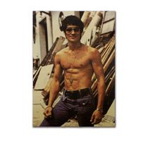 Pôster Bruce Lee Vintage Retro Kraft Paper 51,5x36cm