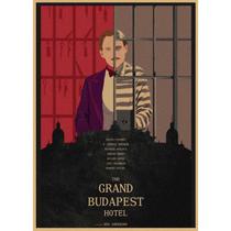 Pôster Budapests Hotels Anime Art 30x42cm Papel 150g