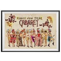 Poster C/ Moldura E Passepartout Le Jazz Cabaret 50 X 70 X 2 Poster C/ Moldura E Passepartout Le Jazz Cabaret 50 X 70 X 2