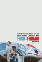 Poster Cartaz Ford vs Ferrari B