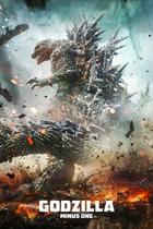 Poster Cartaz Godzilla Minus One B - Pop Arte Poster