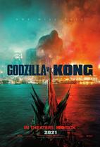 Poster Cartaz Godzilla vs Kong A - Pop Arte Poster