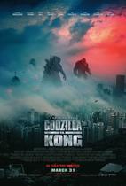 Poster Cartaz Godzilla vs Kong B - Pop Arte Poster