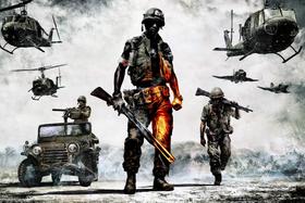 Poster Cartaz Jogo Battlefield Bad Company Vietnam