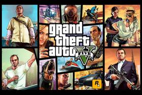 Poster Cartaz Jogo Grand Theft Auto V Gta 5 C - Pop Arte Poster