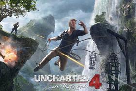 Poster Cartaz Jogo Uncharted 4 B
