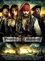 Poster Cartaz Piratas do Caribe Navegando em Águas Misteriosas D