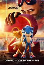 Poster Cartaz Sonic 2 O Filme C