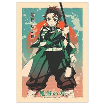 Pôster com arte de parede Demon Slayers Kamado Tanjirou Anime 30x40cm Pôster com arte de parede Demon Slayers Kamado Tanjirou Anime 30x40cm