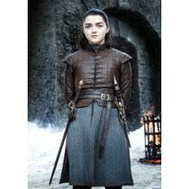 Pôster com arte de parede Game of Thrones Arya Stark Retro Anime 42x30cm