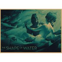 Pôster com arte de parede Picture Shapes of Waters Anime 30x42cm