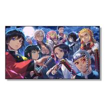 Pôster com impressão artística Demons Slayers Art 50x100cm em tecido Pôster com impressão artística Demons Slayers Art 50x100cm em tecido