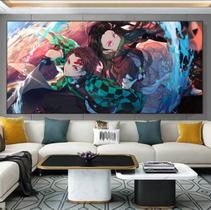 Pôster com impressão artística Demons Slayers Art 50x100cm em tecido Pôster com impressão artística Demons Slayers Art 50x100cm em tecido