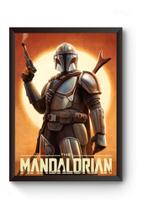 Poster Com Moldura A3 The Mandalorian