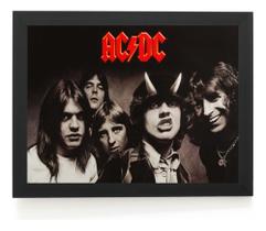 Poster Com Moldura Ac/dc Highway To Hell Quadro