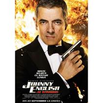 Pôster com pintura de Johnny English, filme vintage 30x42cm