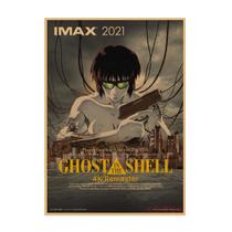 Pôster com pintura de parede Ghost In The Shells Anime 30x42cm