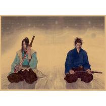 Pôster com pintura de parede vintage Vagabond Samurai 30x42cm Pôster com pintura de parede vintage Vagabond Samurai 30x42cm