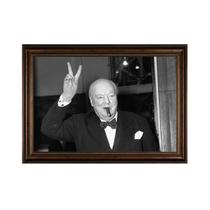 Pôster com pintura de parede Winston Churchill Anime 30x40cm Pôster com pintura de parede Winston Churchill Anime 30x40cm