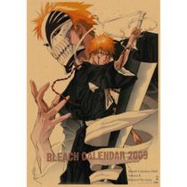 Pôster com pintura em papel Bleach Ichigo Retro Anime 29.7x42cm Pôster com pintura em papel Bleach Ichigo Retro Anime 29.7x42cm