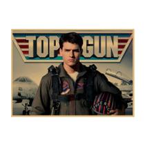 Pôster com pintura Top Gun Maverick Retro Vintage 29,7x42cm Pôster com pintura Top Gun Maverick Retro Vintage 29,7x42cm