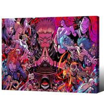 Pôster COMOR Anime Jujotsu Kaisan para decoração de parede de quarto de fãs