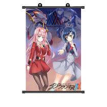 Pôster de anime com arte de parede Darling in the FranXX Zero Two 40x60cm Pôster de anime com arte de parede Darling in the FranXX Zero Two 40x60cm