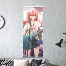 Pôster de anime com pintura de parede Bocchi the Rock 30x75cm Pôster de anime com pintura de parede Bocchi the Rock 30x75cm