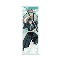 Pôster De Anime Kamado Nezuko Decoração De Parede Demon Slayer Reel Longo Pinturas De Desenho