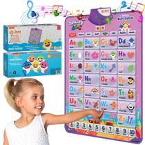 Pôster de aprendizagem Just Smarty Pinkfong Baby Shark Girls 1-3