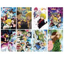 Pôster de arte anime Sevens Deadly Sins 42x29 cm (8 unidades)