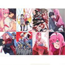 Pôster de arte de parede, 8 unidades/lote Darlings In The Franxxs Anime Art Pôster de arte de parede, 8 unidades/lote Darlings In The Franxxs Anime Art