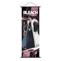 Pôster de arte de parede Bleach Anime Ichigo, Rukia, Byakuya 25x75cm