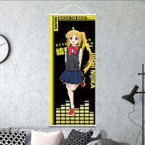 Pôster de arte de parede Bocchi The Rock Nikika Ijichi Anime 30x75cm